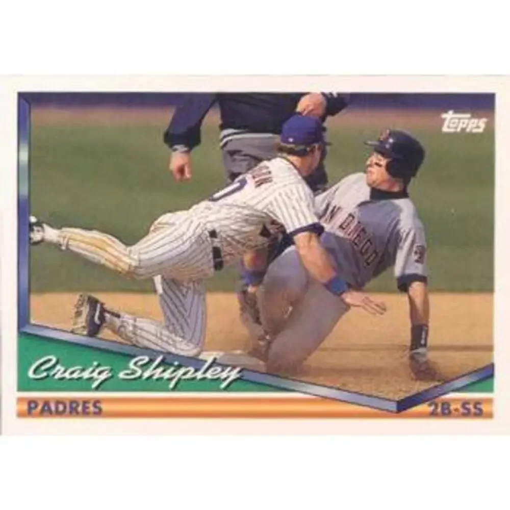 1994 Topps Craig Shipley # 184 San Diego Padres